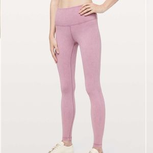 Lululemon Wunder Under High-Rise Tight *Snow Washed 28" size 12